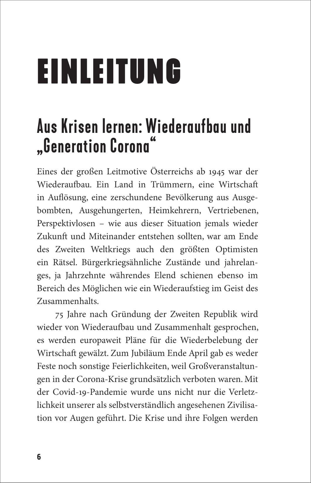 Was jetzt zu tun ist