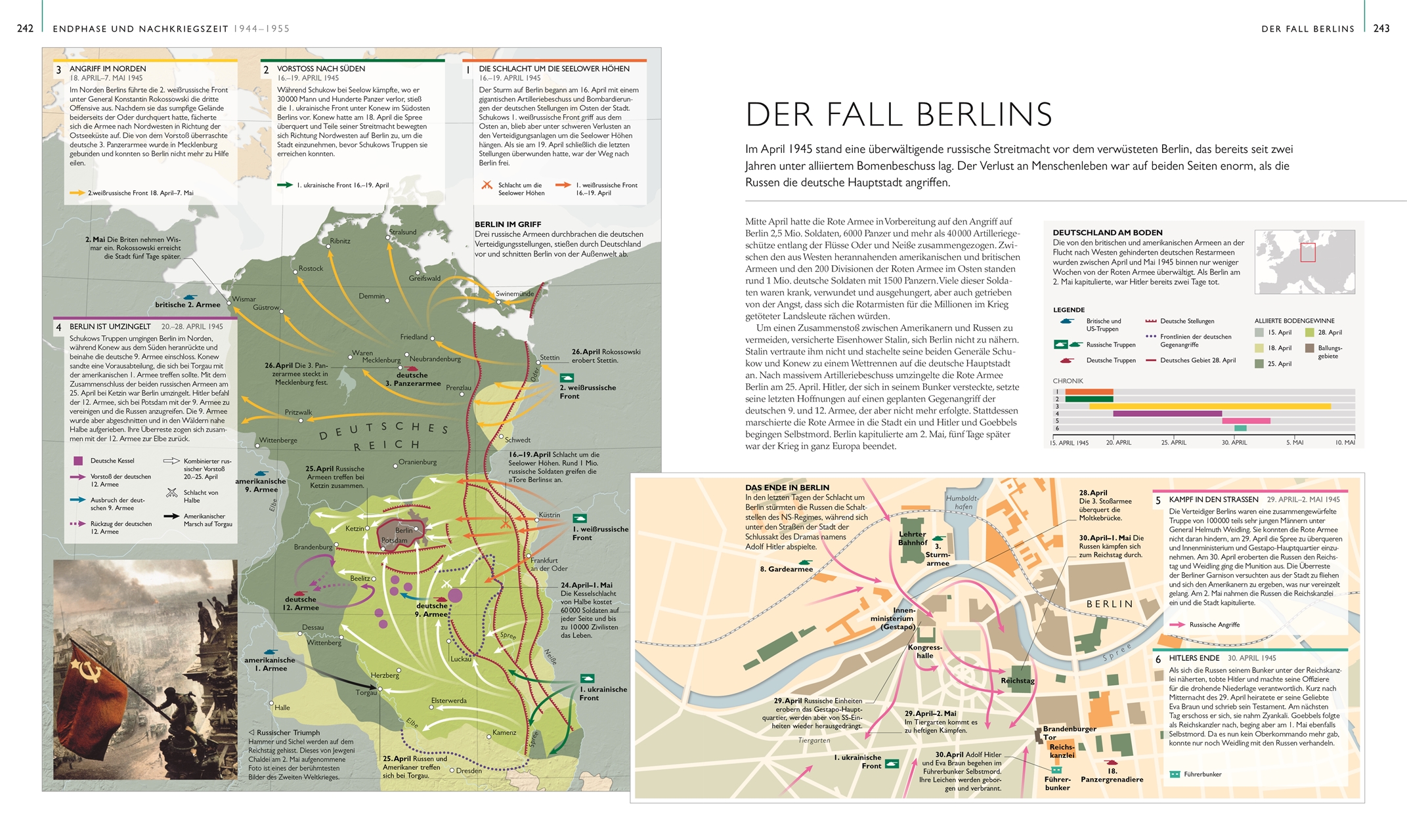 Der Zweite Weltkrieg in Karten