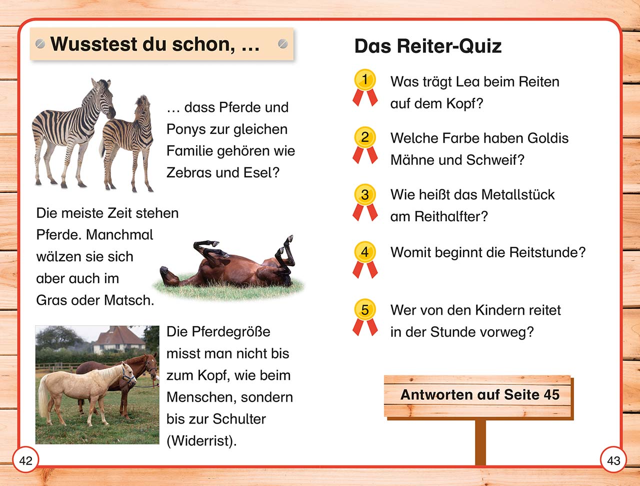 SUPERLESER! Lea lernt reiten SUPERLESER! Lea lernt reiten