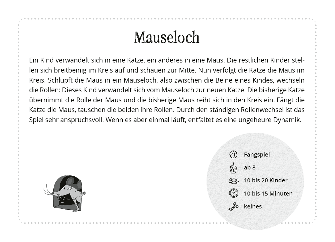 Spiele für Wald und Wiese