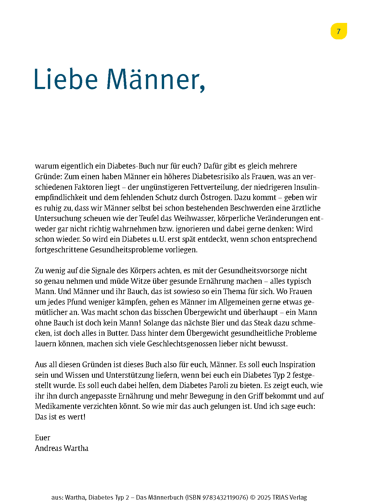 Diabetes Typ 2 - Das Männerbuch