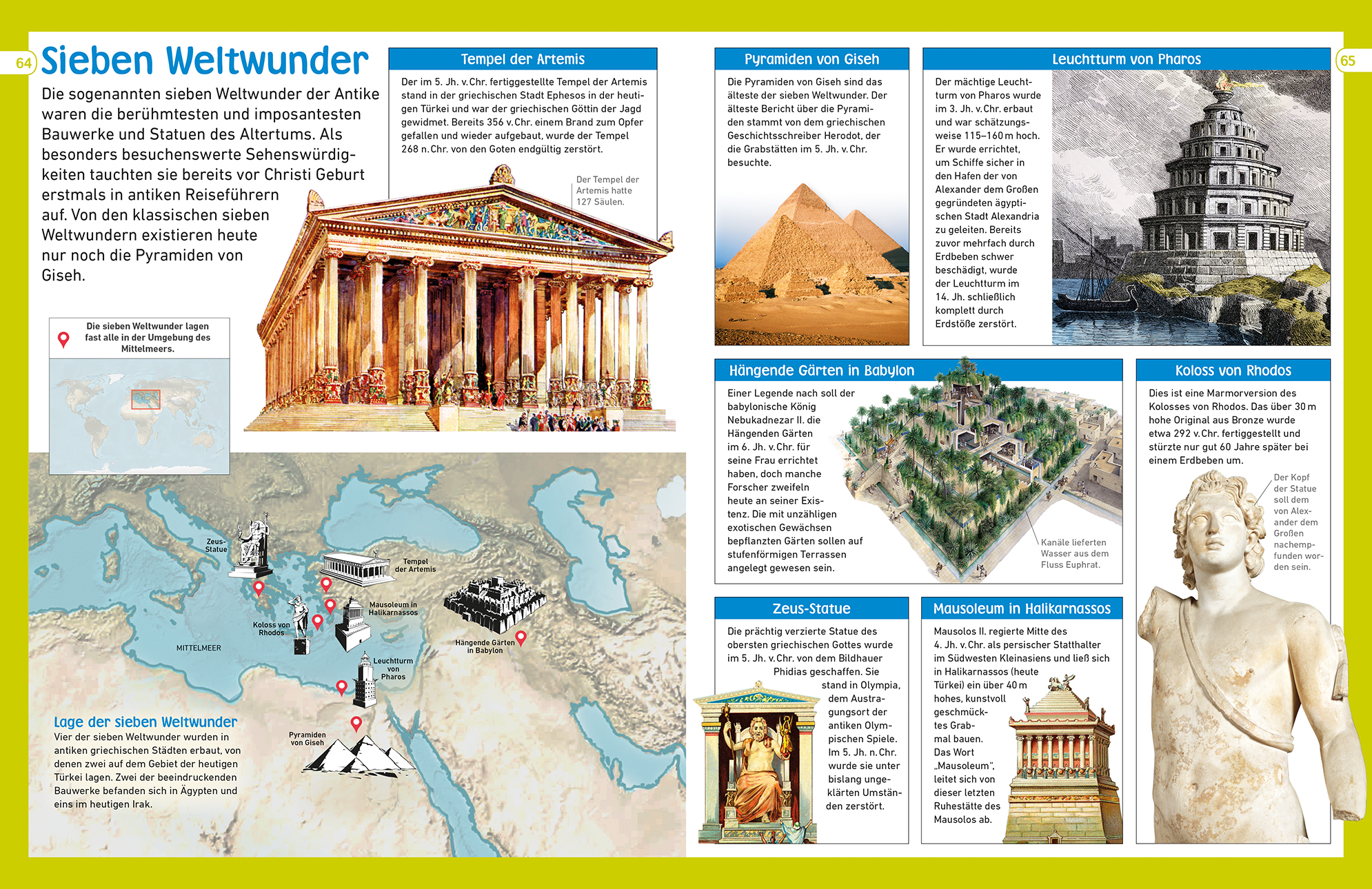 memo Wissen entdecken. Weltwunder