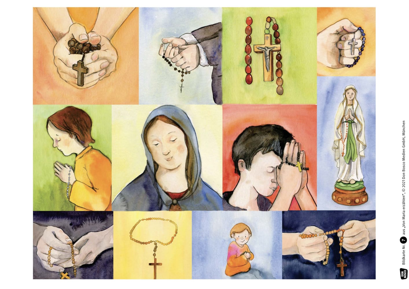 Von Maria erzählen. Geschichten, Feste und Brauchtum. Kamishibai Bildkartenset