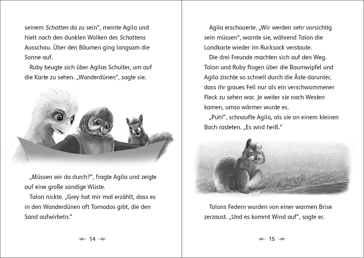 Der letzte Feuerfalke und die flüsternde Eiche (Band 3)