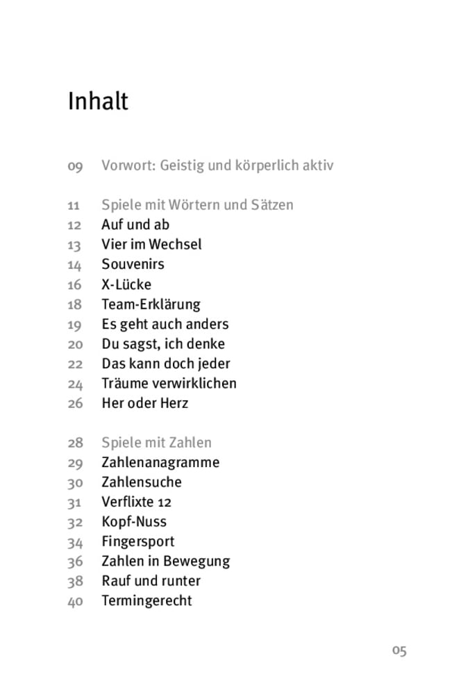 Die 50 besten Spiele zum Gedächtnistraining mit Senioren Die 50 besten Spiele zum Gedächtnistraining mit Senioren