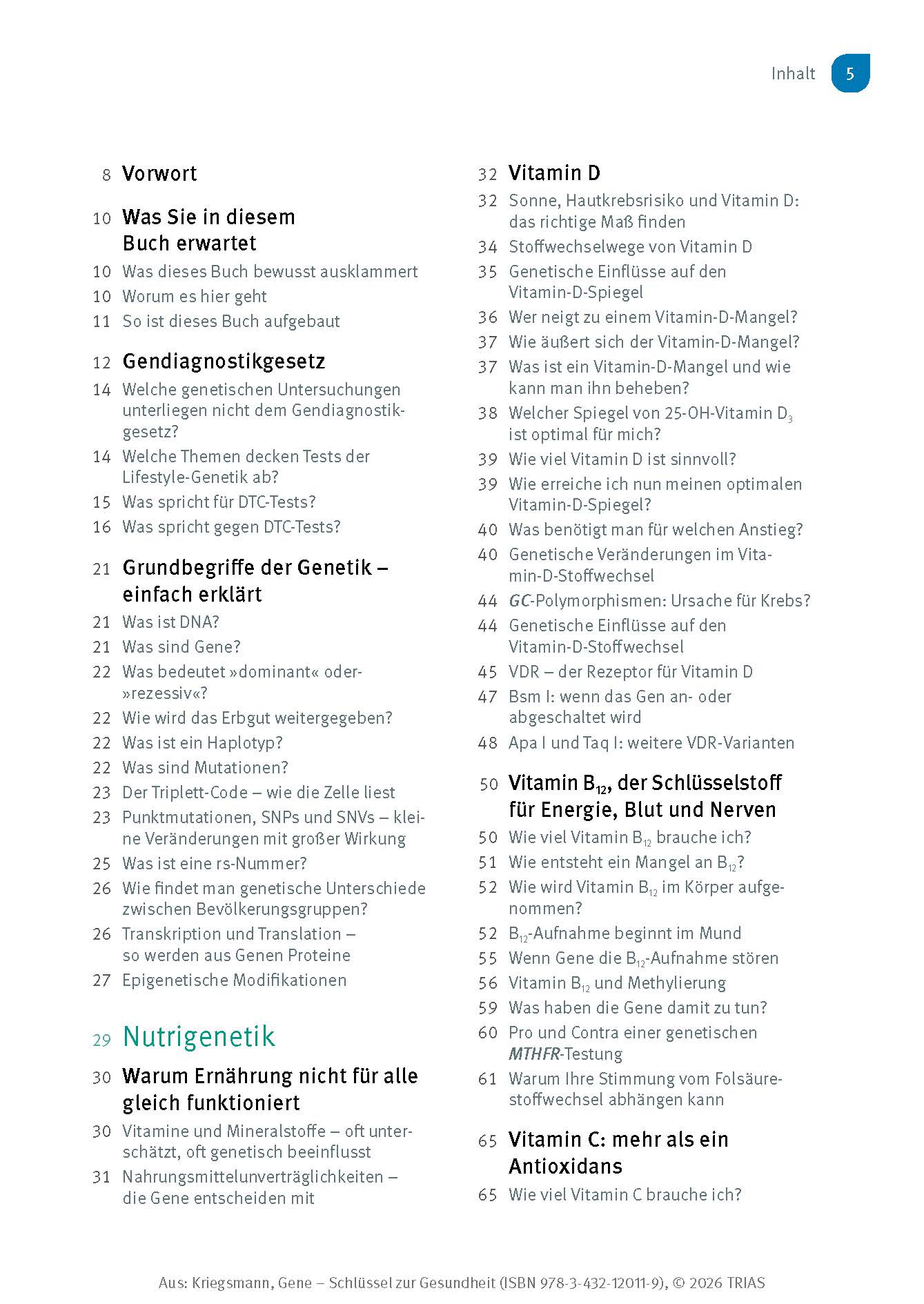 Gene - Schlüssel zur Gesundheit