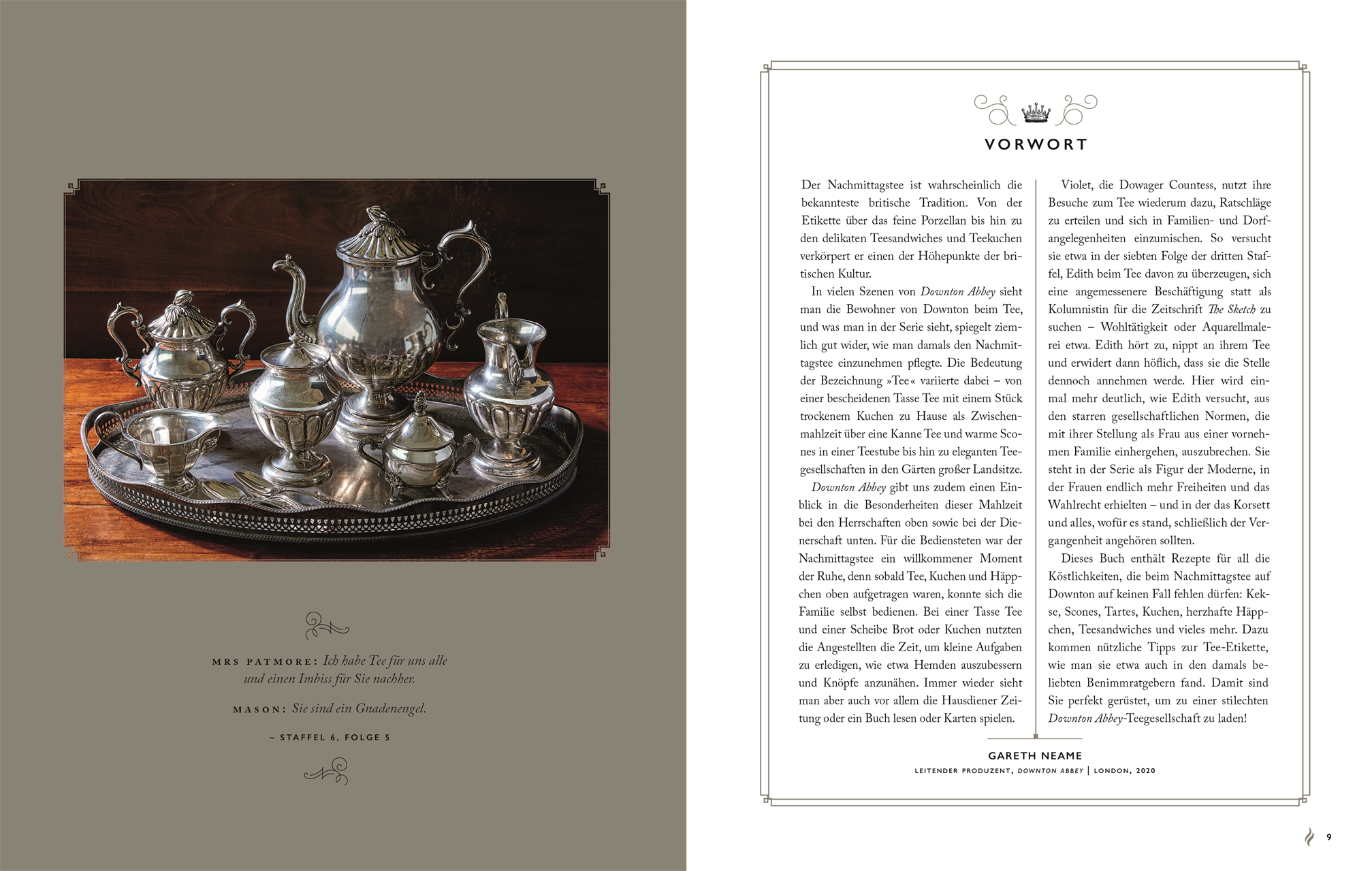Das offizielle Buch. Downton Abbey Teatime