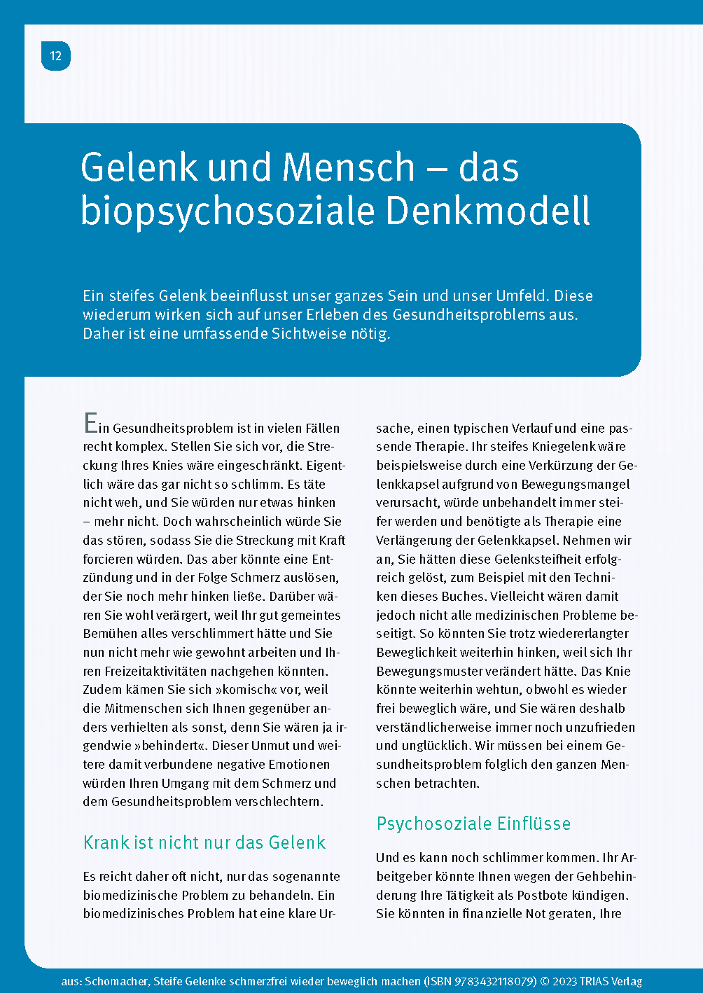Steife Gelenke schmerzfrei wieder beweglich machen Steife Gelenke schmerzfrei wieder beweglich machen