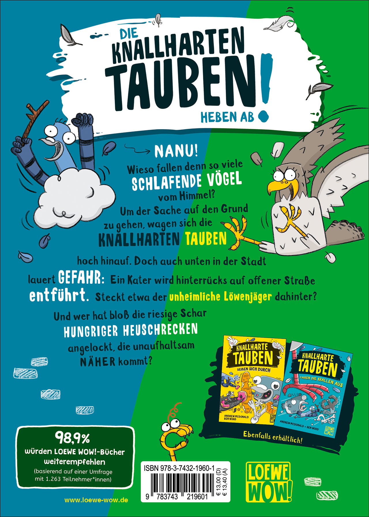 Knallharte Tauben wollen hoch hinaus (Band 8)