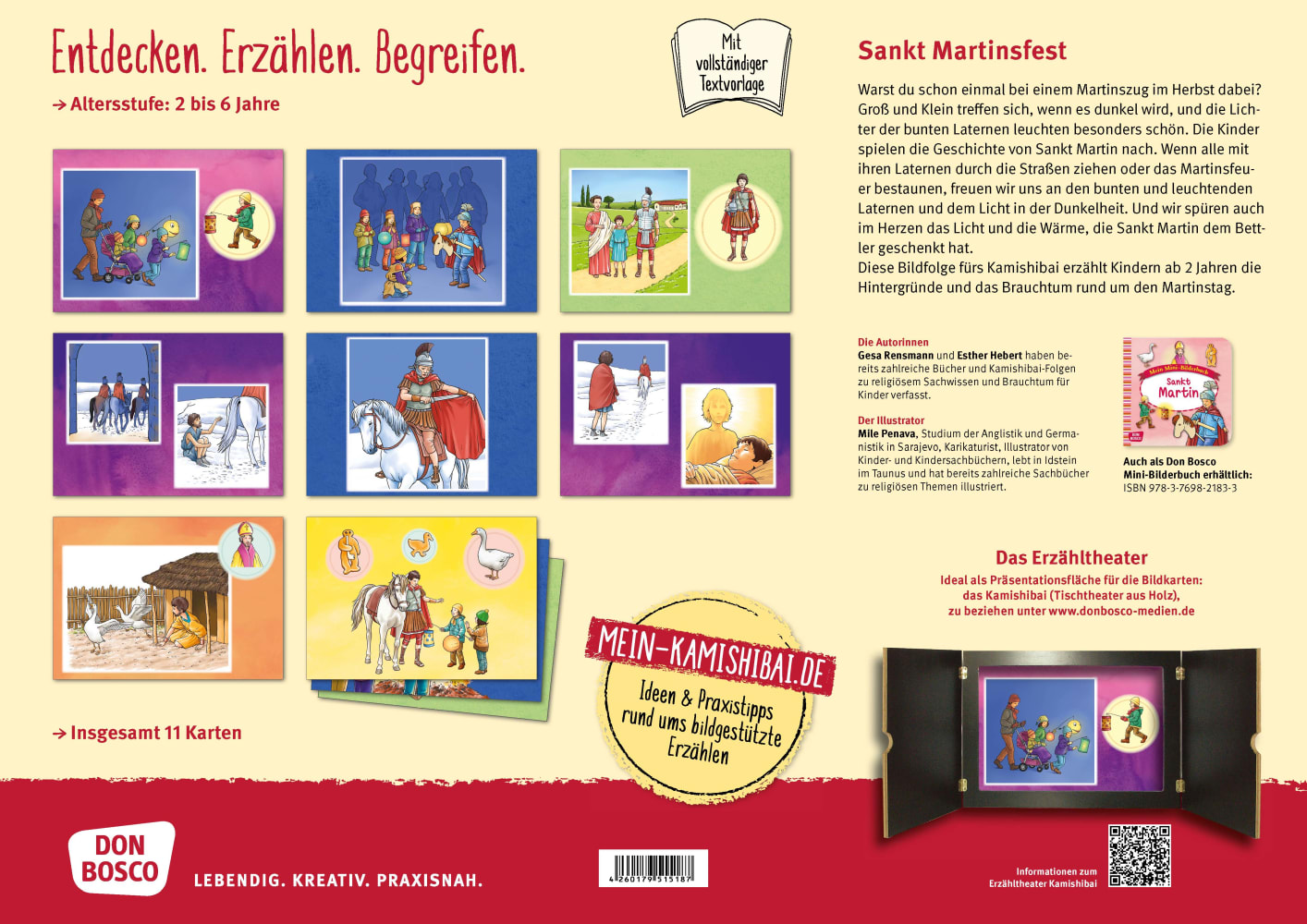 Sankt Martinsfest. Kamishibai Bildkartenset. Sankt Martinsfest. Kamishibai Bildkartenset.