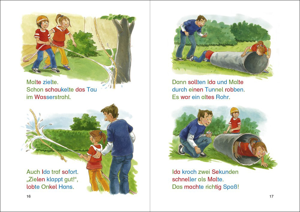 Leselöwen - Das Original: Die schönsten Silbengeschichten für Jungs zum Lesenlernen