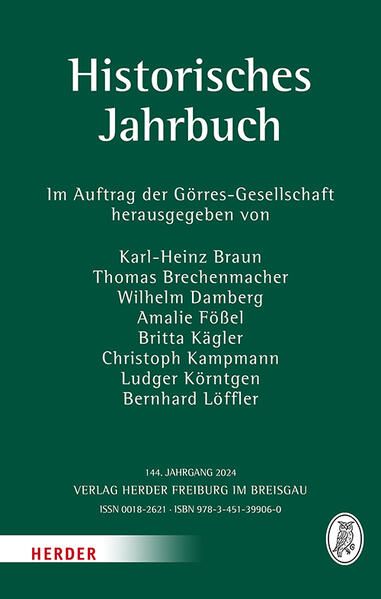 Historisches Jahrbuch Historisches Jahrbuch