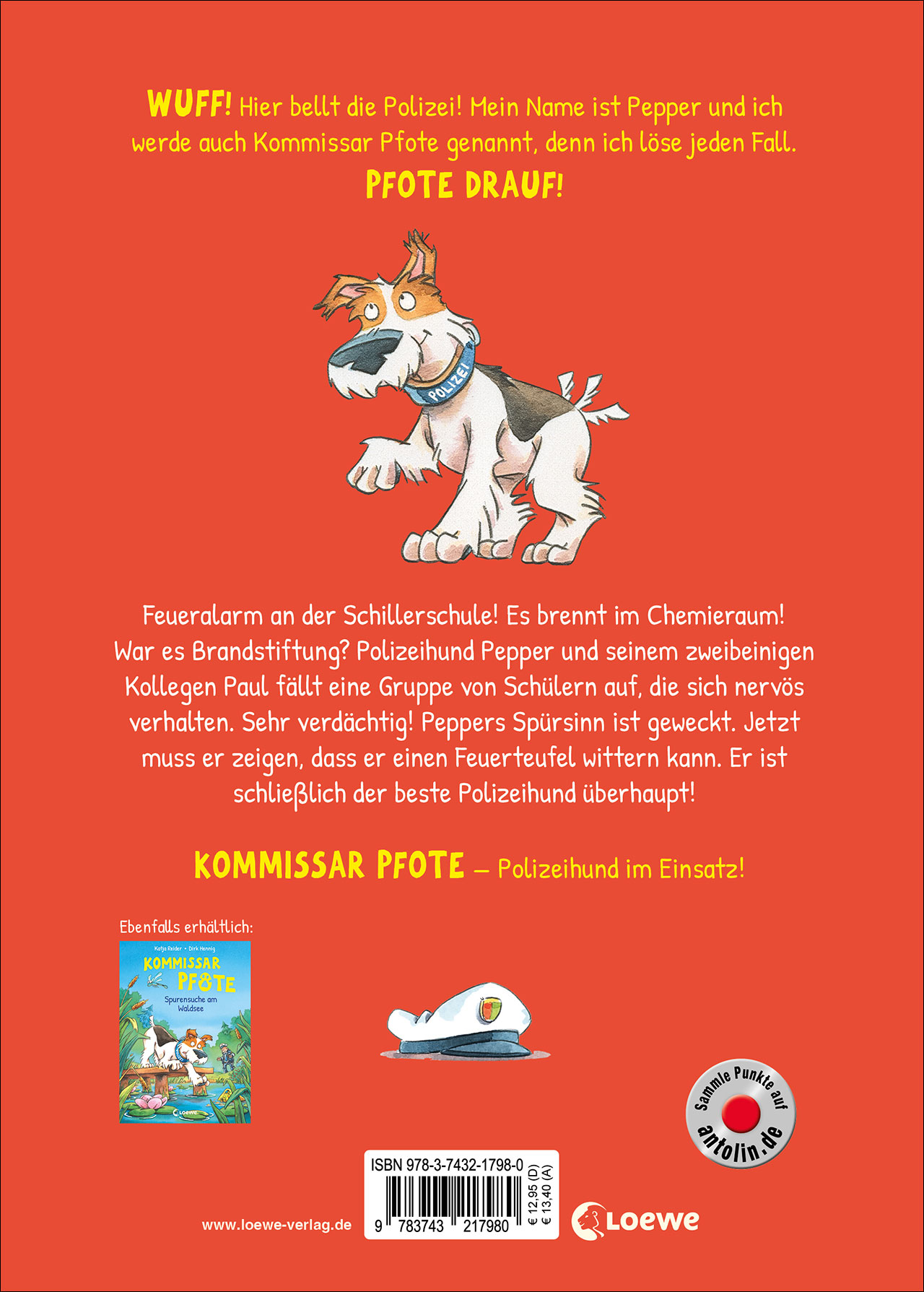 Kommissar Pfote (Band 8) - Jagd nach dem Feuerteufel