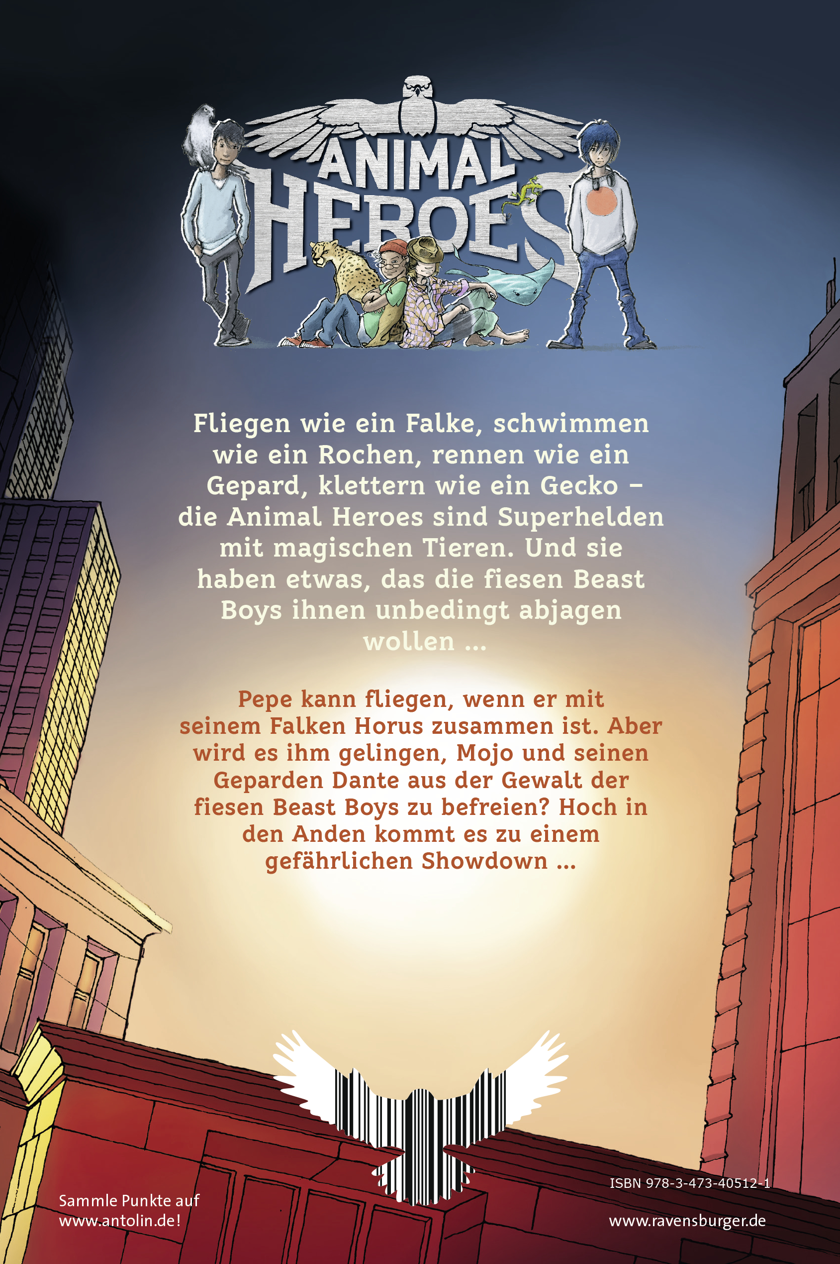 Animal Heroes, Band 1: Falkenflügel