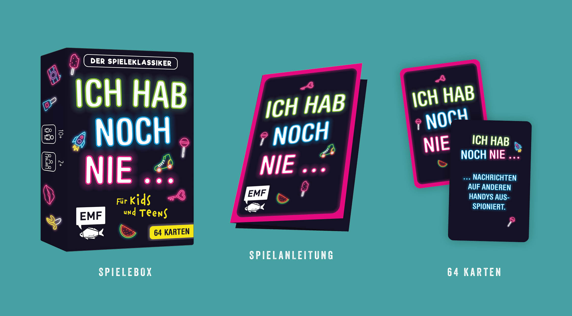 Kartenspiel: Ich hab noch nie ... – für Kids und Teens Kartenspiel: Ich hab noch nie ... – für Kids und Teens