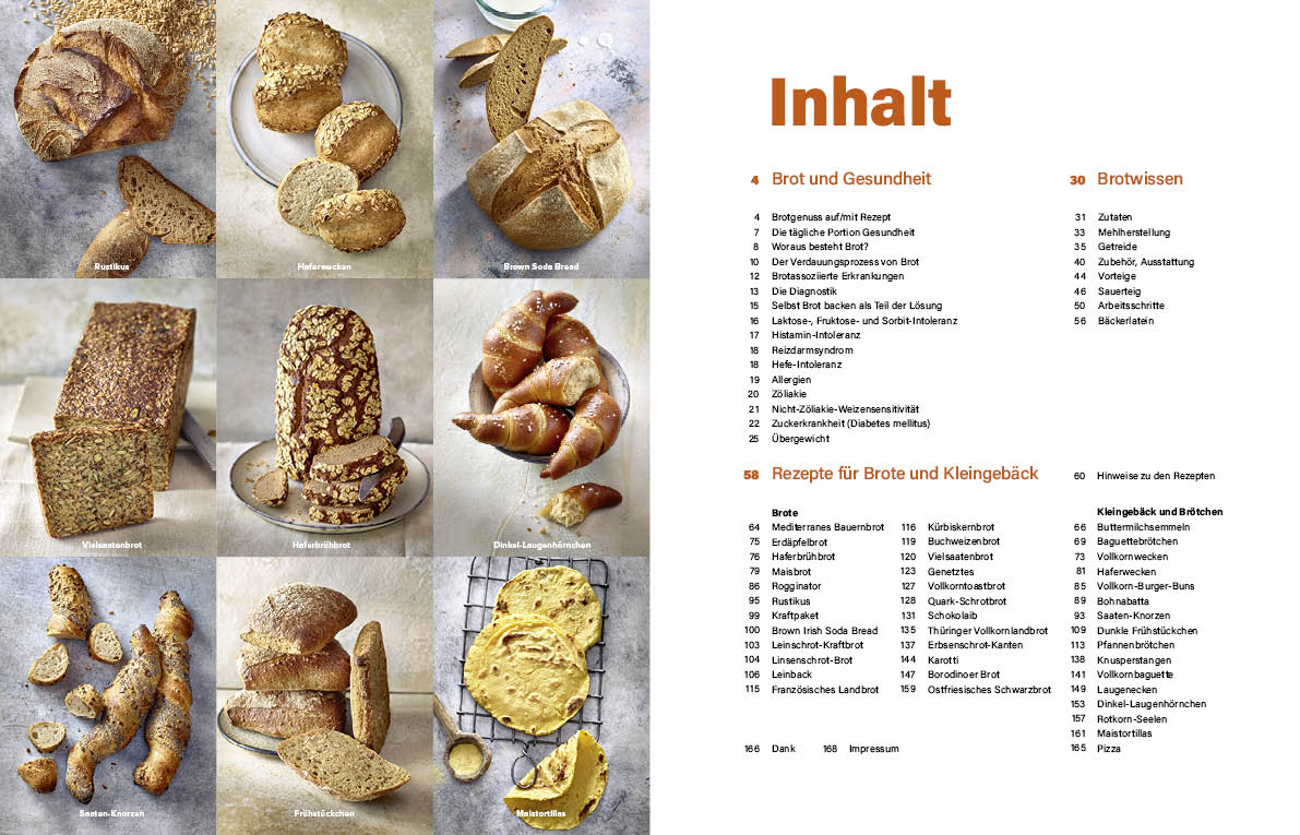 Gesund und schlank mit Brot