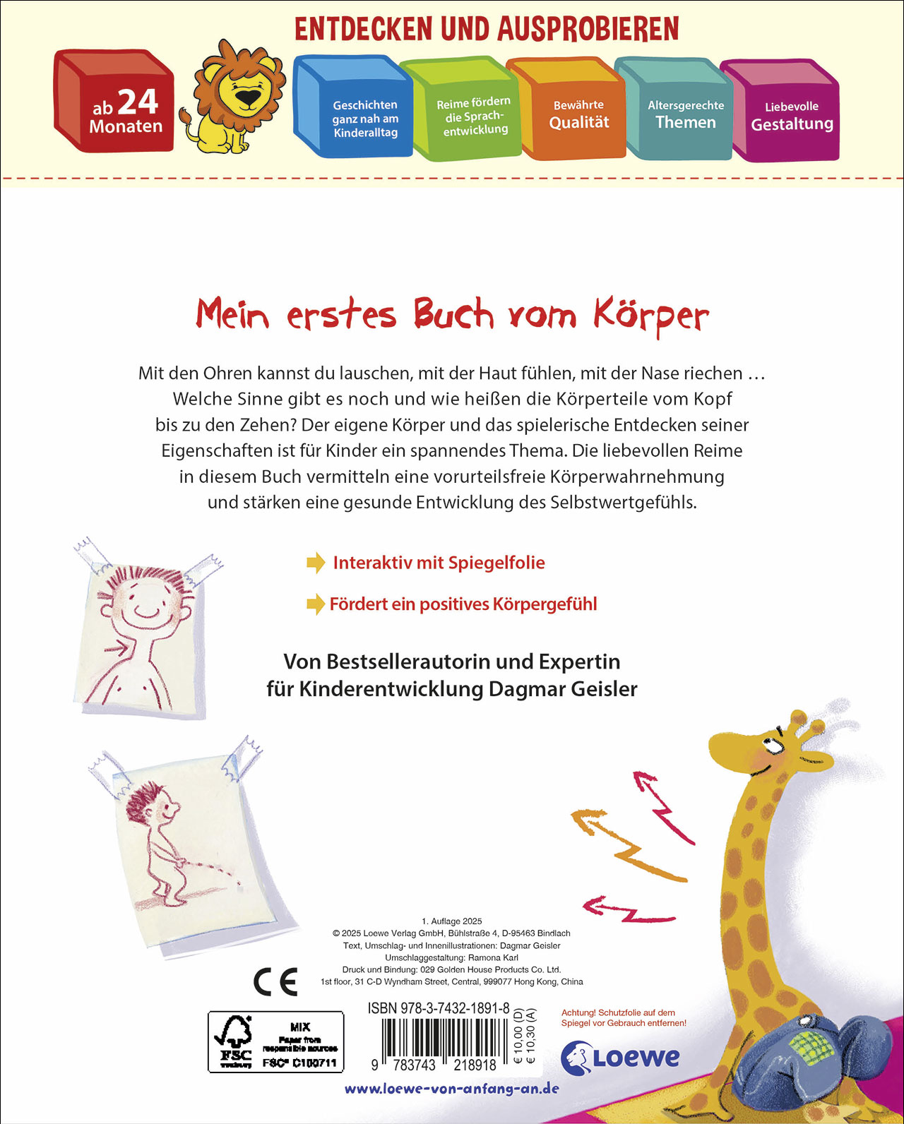 Ohren, Nase, Bauch - das hab ich auch!