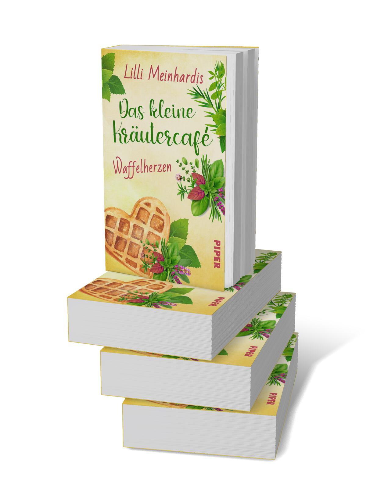 Das kleine Kräutercafé – Waffelherzen Das kleine Kräutercafé – Waffelherzen