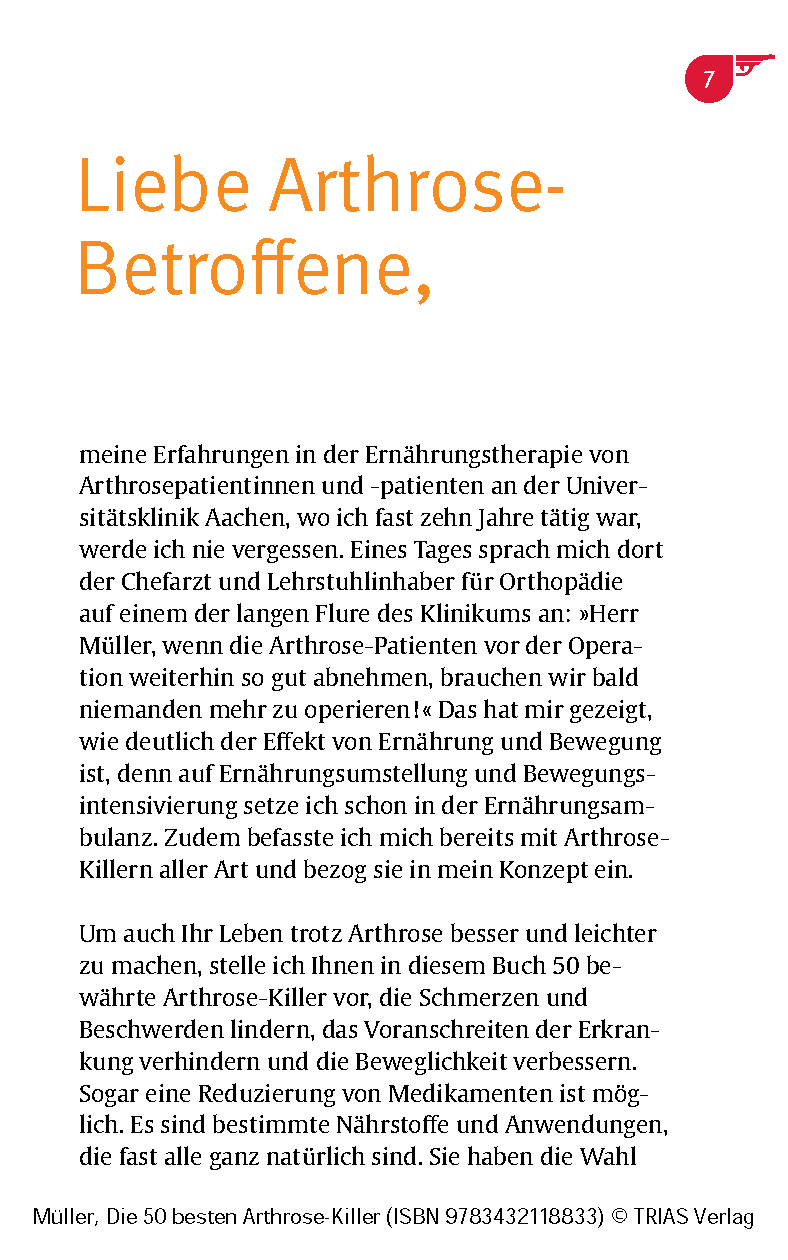 Die 50 besten Arthrose-Killer Die 50 besten Arthrose-Killer