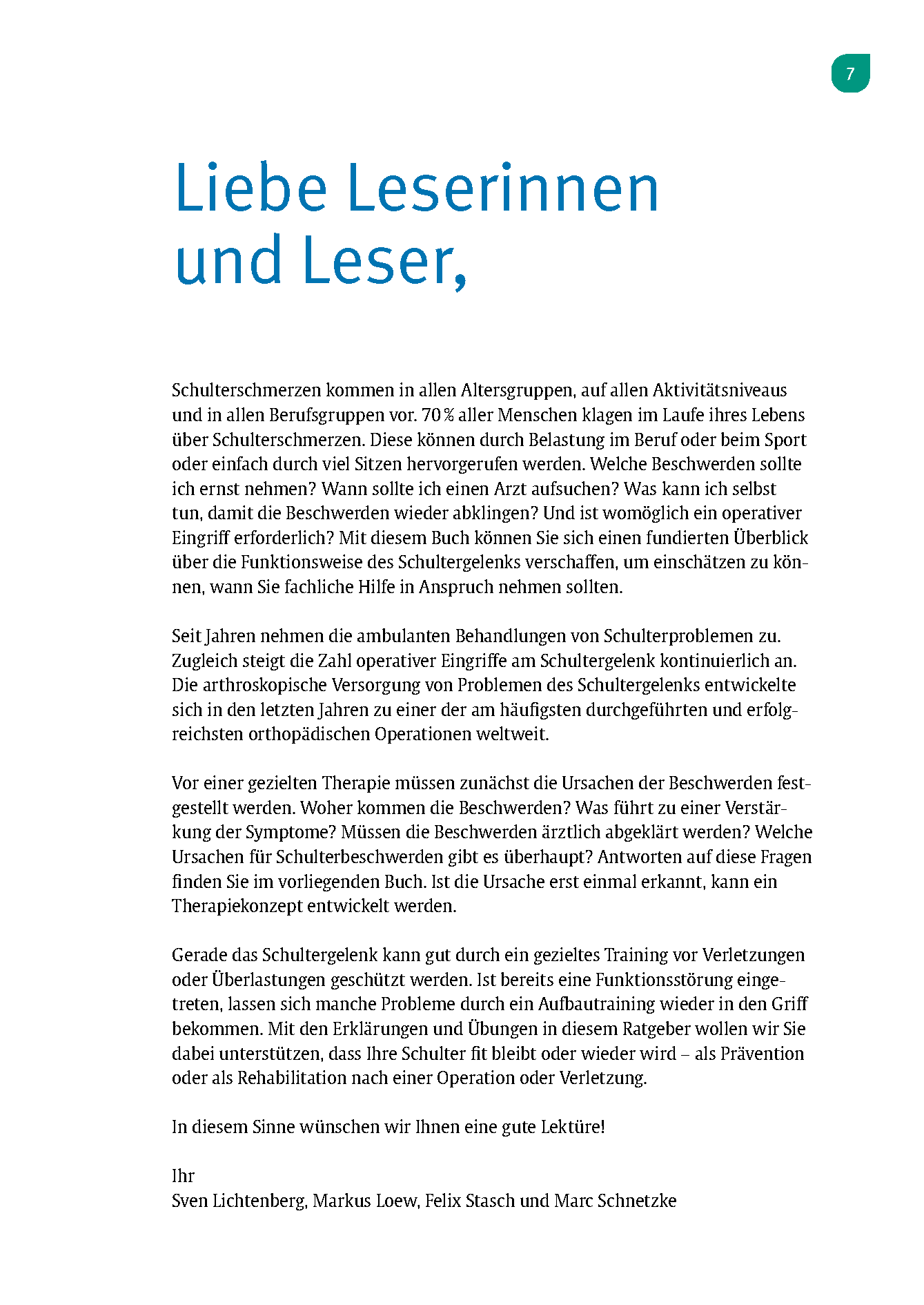 Experten-Sprechstunde Schulter