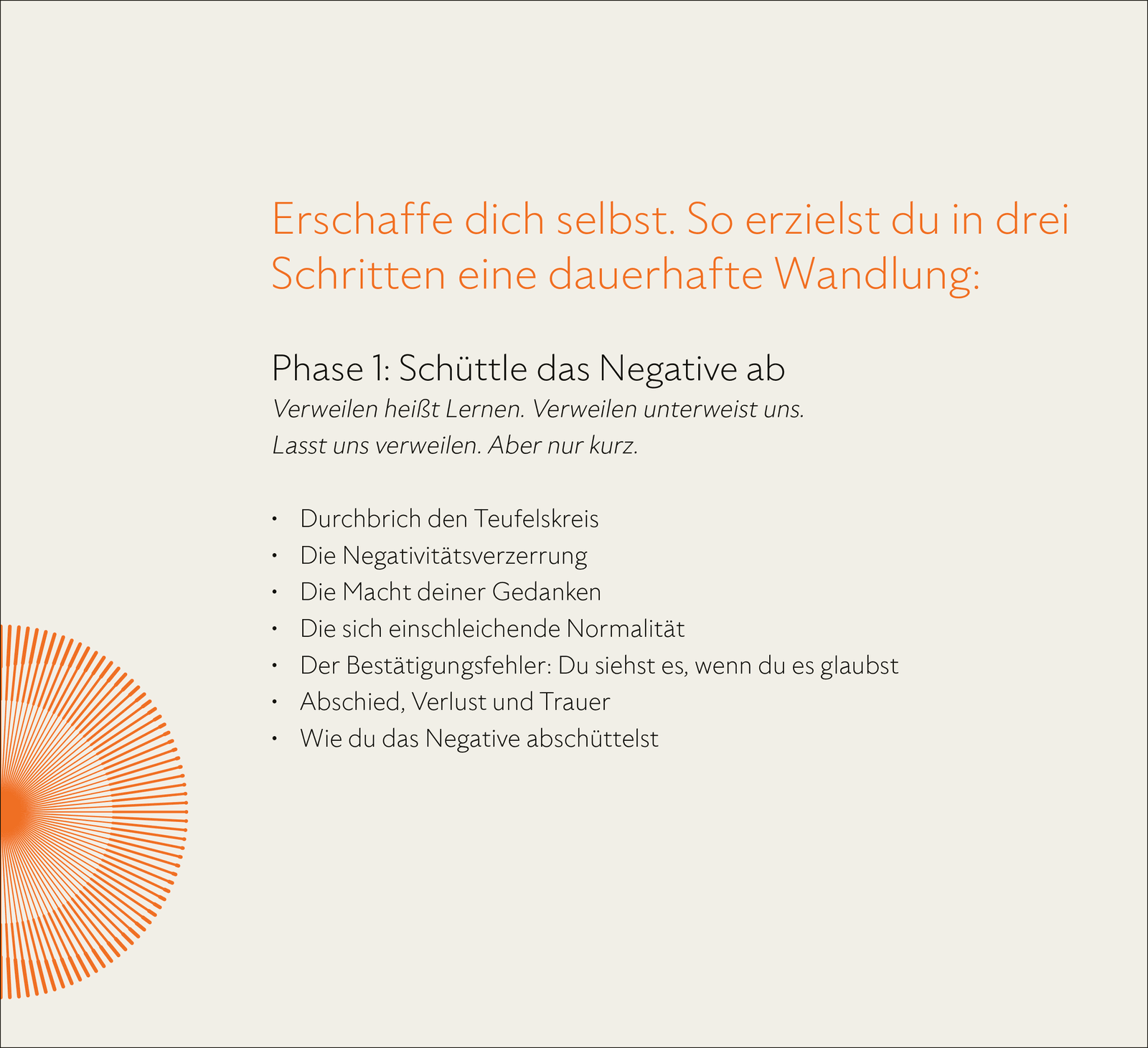Die Good-Habits-Methode