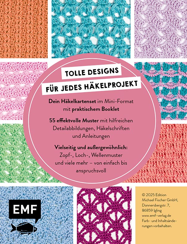 55 x häkeln – Mustersammlung: Dein Kartenset 55 x häkeln – Mustersammlung: Dein Kartenset