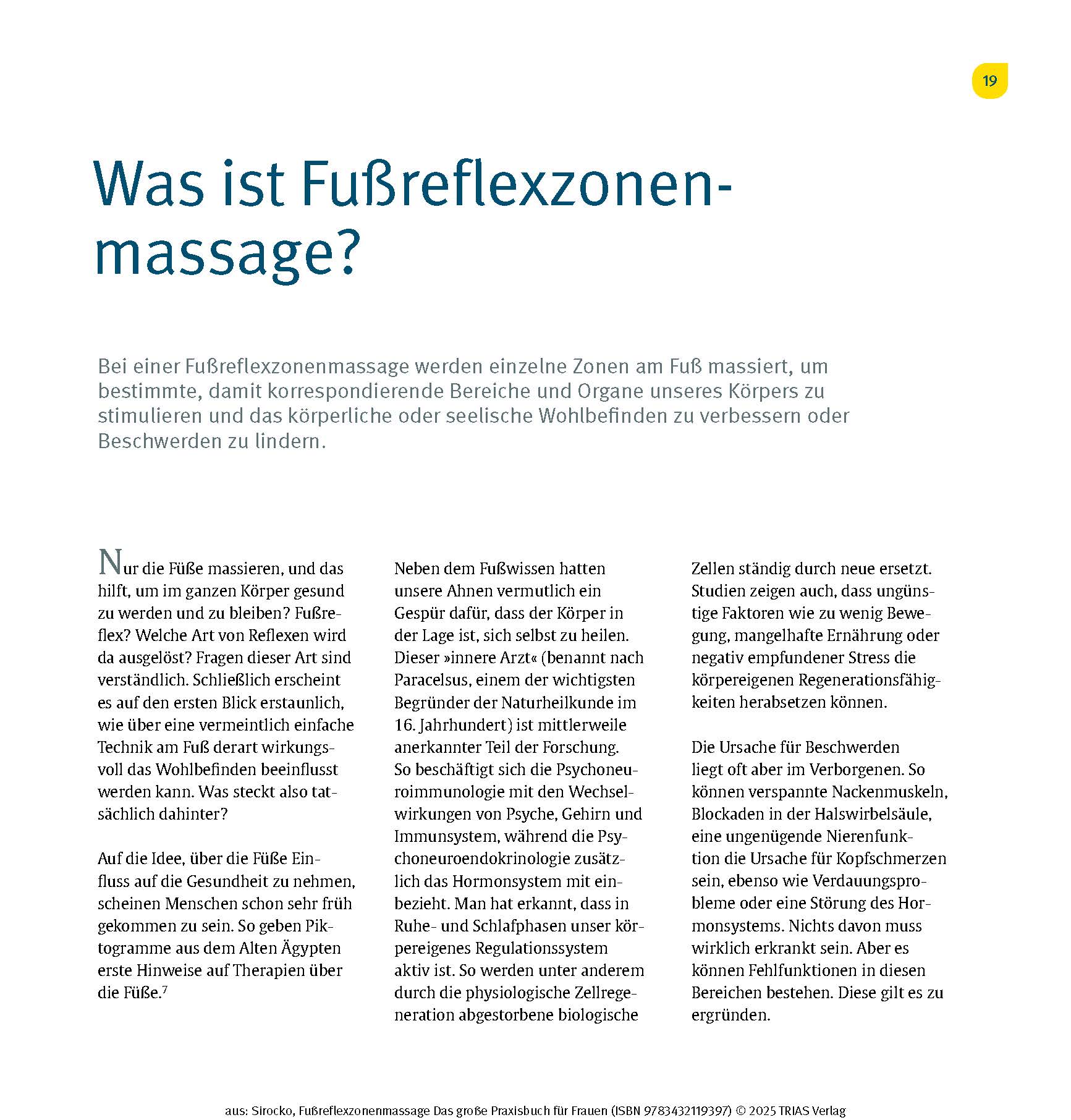Fußreflexzonenmassage - Das große Praxisbuch für Frauen