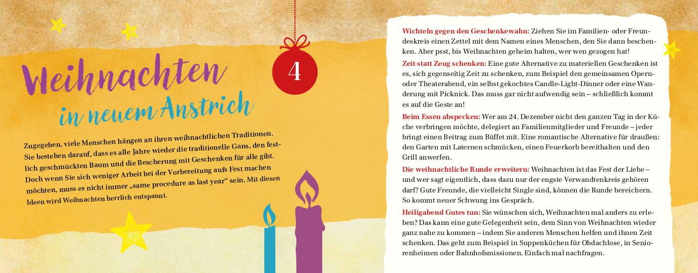 Die 24-Tage-Anti-Stress-Challenge im Advent