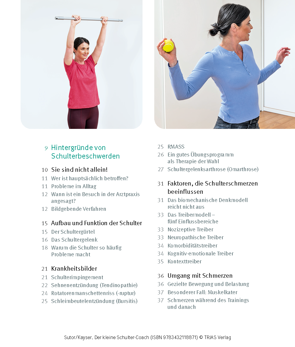 Der kleine Schulter-Coach Der kleine Schulter-Coach