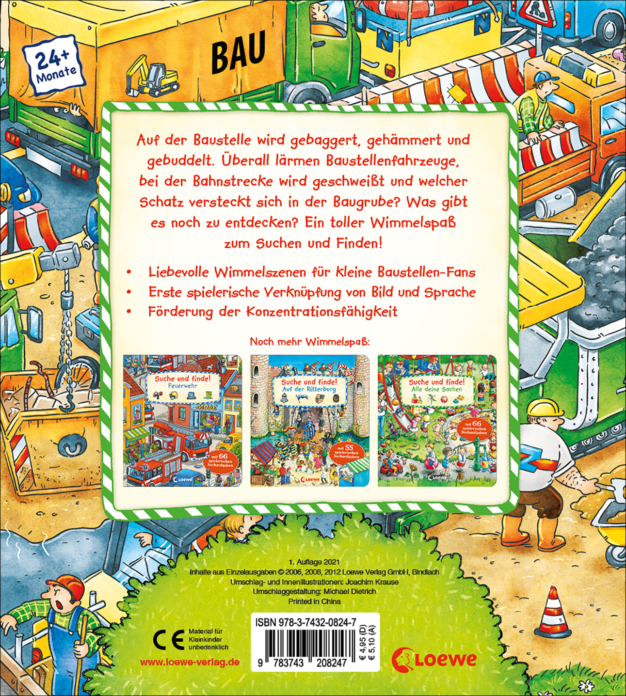 Suche und finde! - Auf der Baustelle