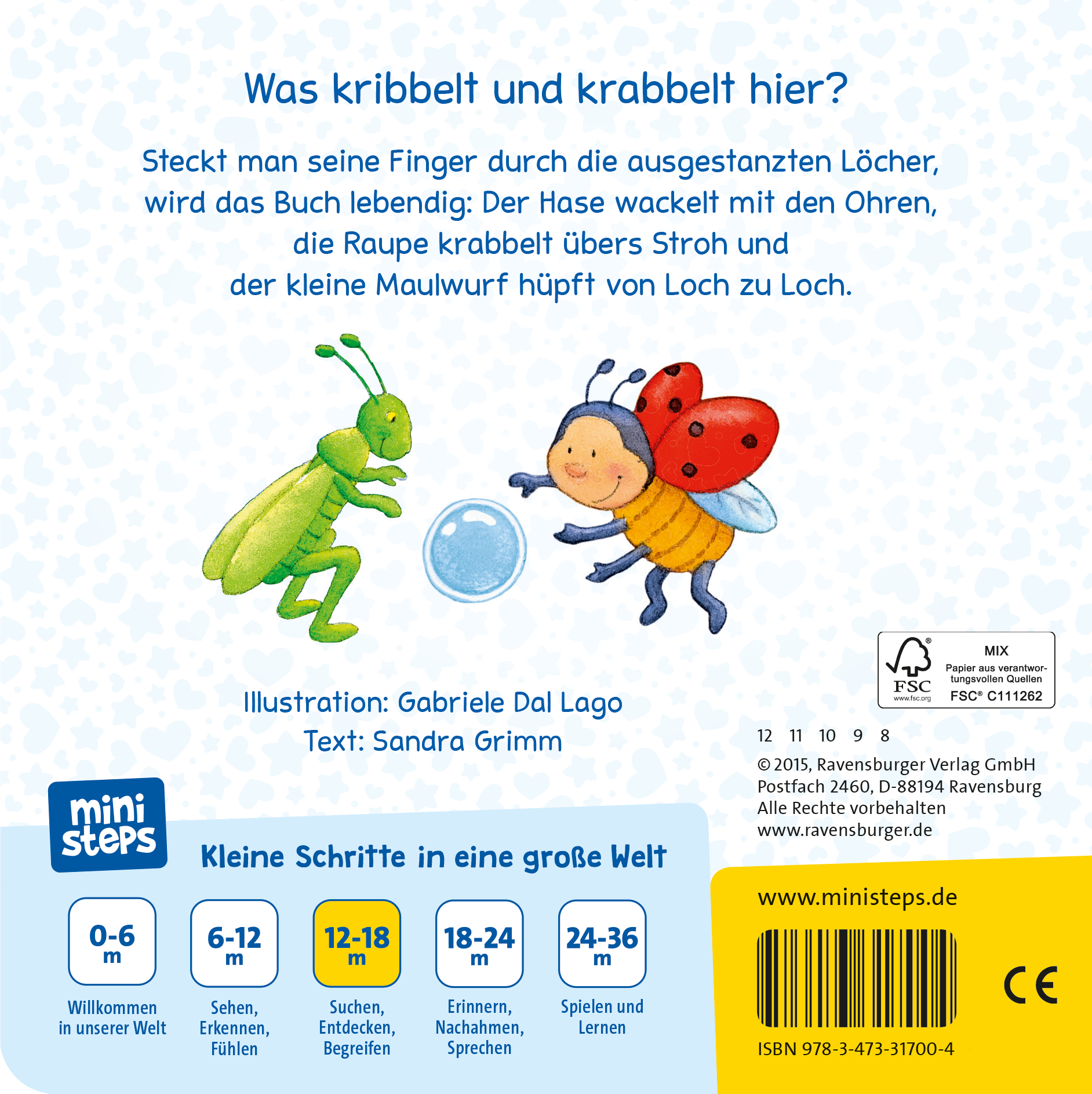 Lustige Kribbel-Krabbel Tiere