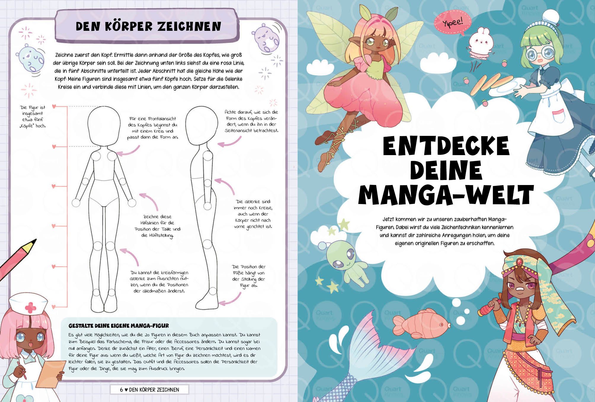 Zeichne deine Manga-Welt