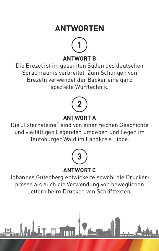 Deutschland-Quiz I ab 10 Jahren
