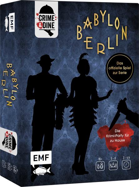 Crime & Dine – Das Krimi-Dinner-Set: Babylon Berlin – Das offizielle Spiel zur Serie! Crime & Dine – Das Krimi-Dinner-Set: Babylon Berlin – Das offizielle Spiel zur Serie!