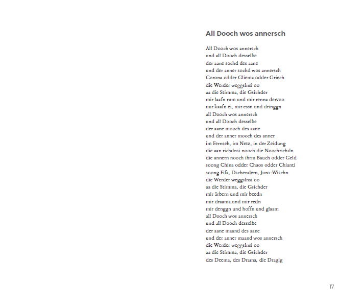 All Dooch wos annersch All Dooch wos annersch