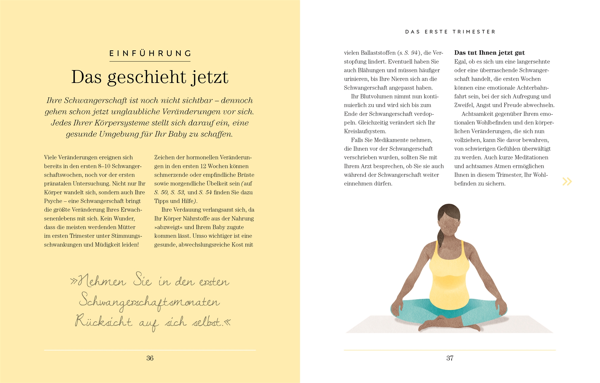 Achtsam durch die Schwangerschaft