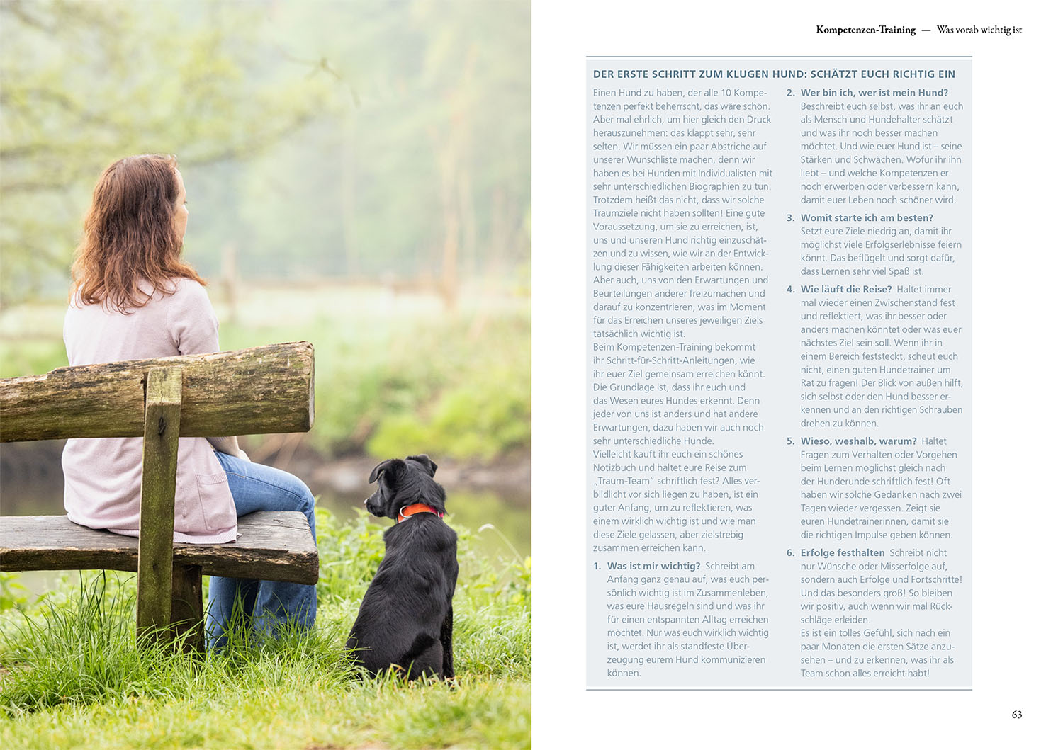 Die 10 Kompetenzen für Hunde Die 10 Kompetenzen für Hunde