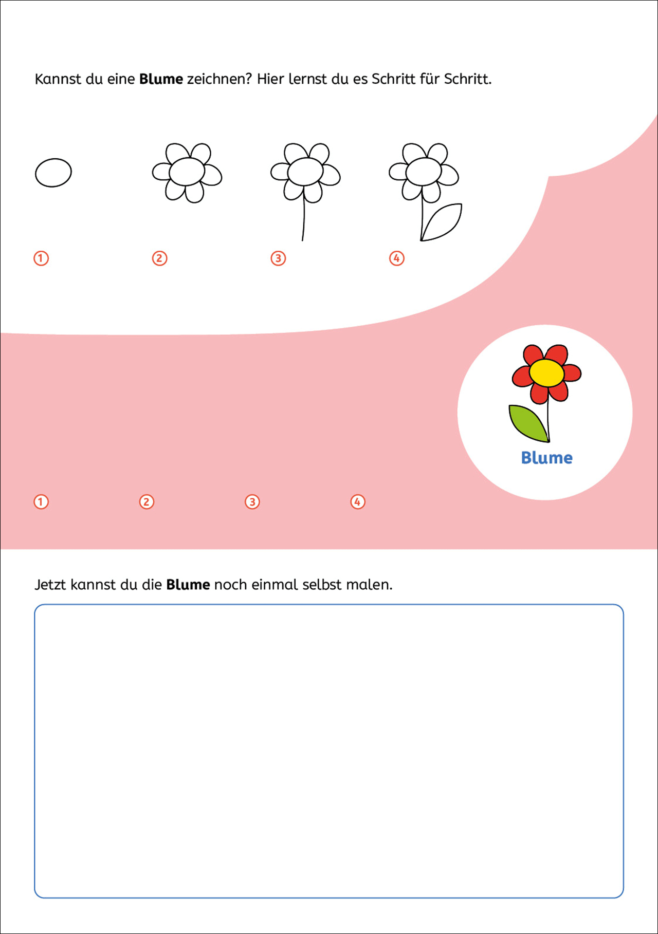 Zeichnen lernen mit Spurrillen - Für Kindergartenkinder