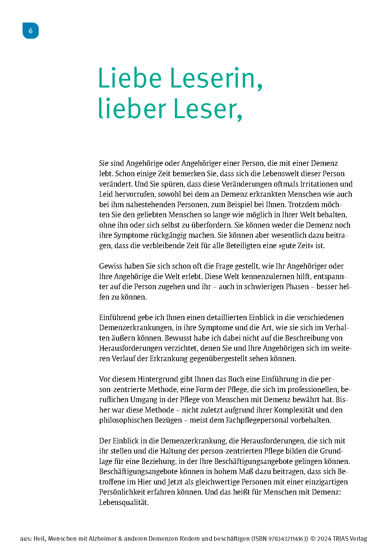 Menschen mit Alzheimer & anderen Demenzen fördern und beschäftigen