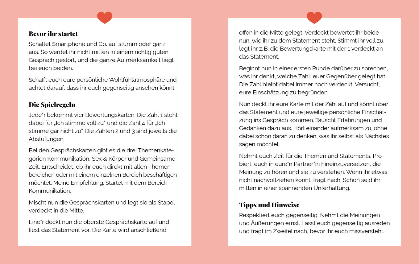 Kartenspiel: Talk about – Das Kommunikationsspiel für Paare Kartenspiel: Talk about – Das Kommunikationsspiel für Paare