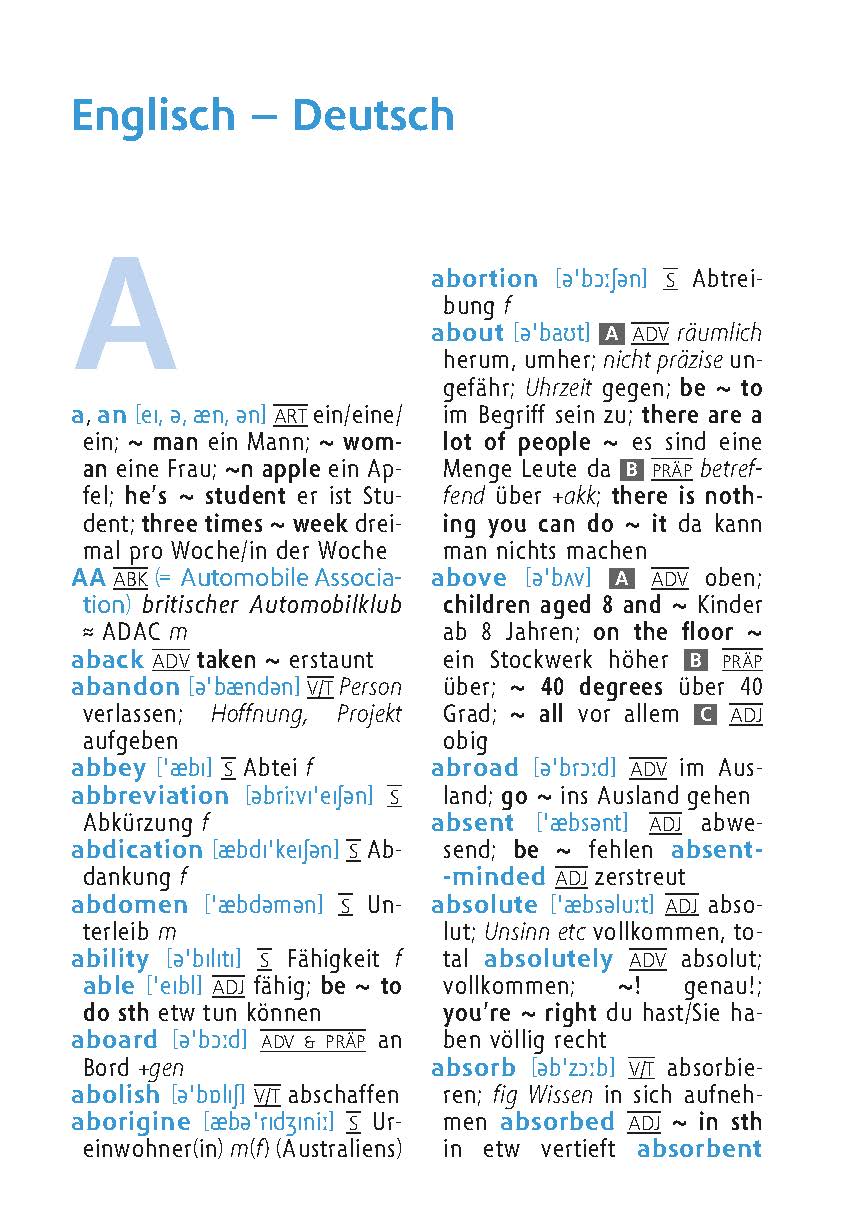 Langenscheidt Universal-Wörterbuch Englisch