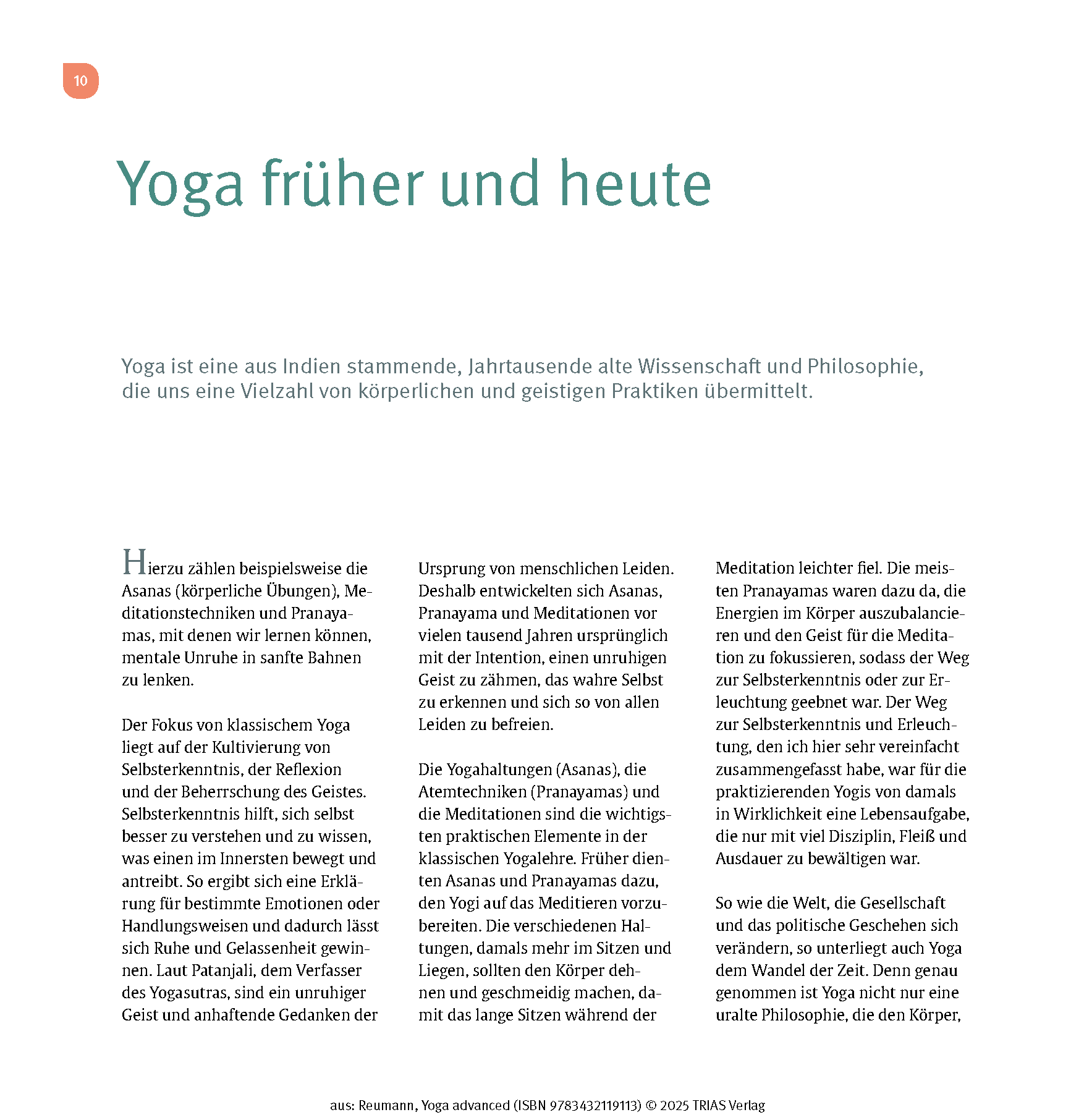 Yoga advanced