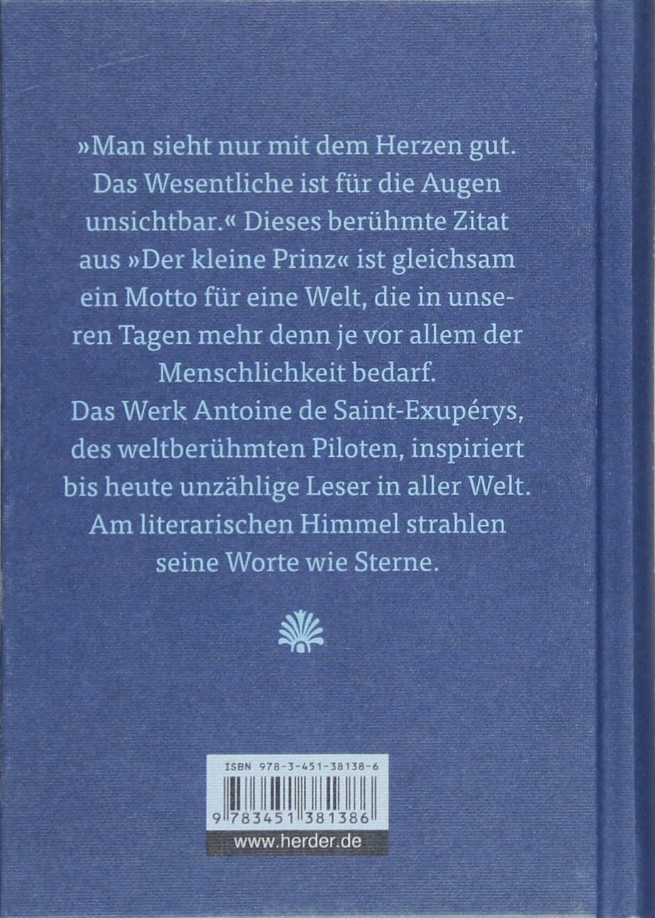 Worte wie Sterne: Texte von Antoine de Saint-Exupéry