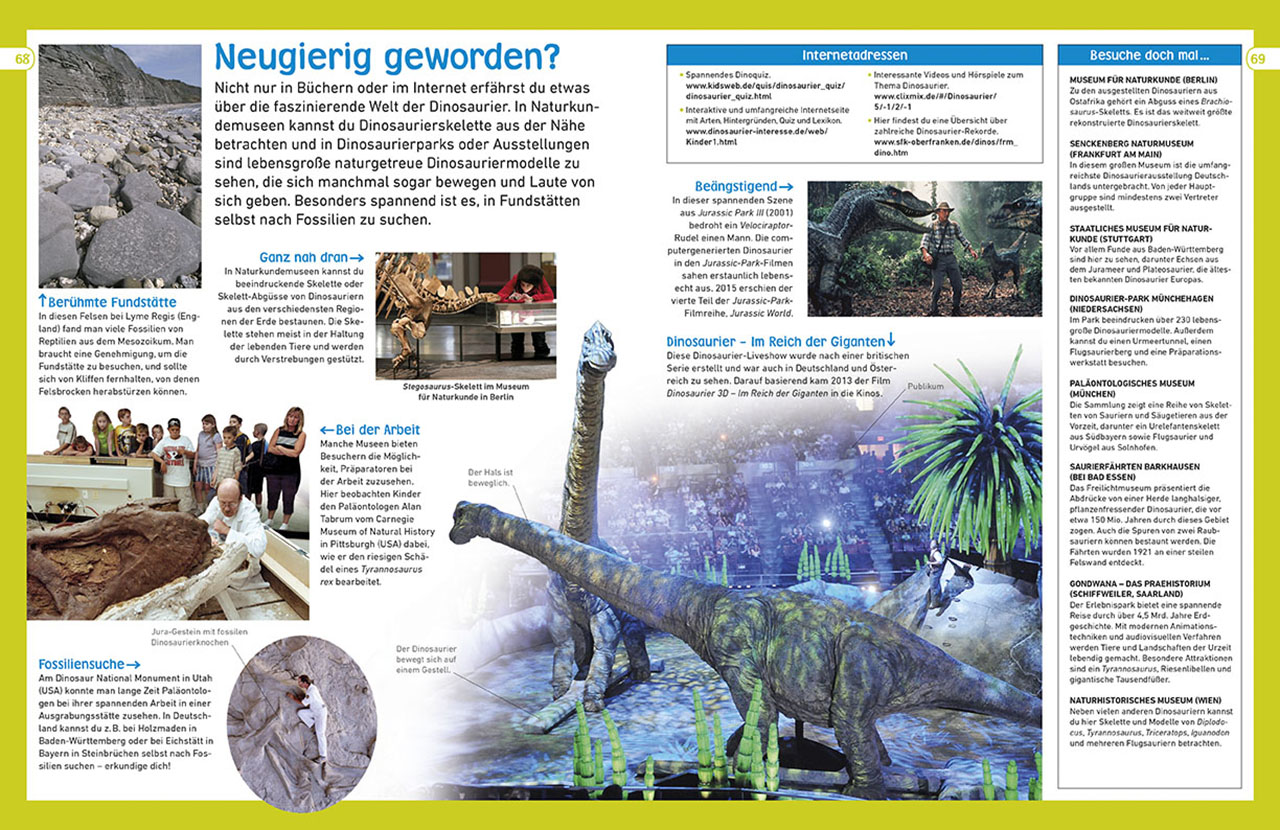 memo Wissen entdecken. Dinosaurier