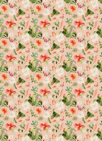 Geschenkpapier-Heft Botanische Gärten