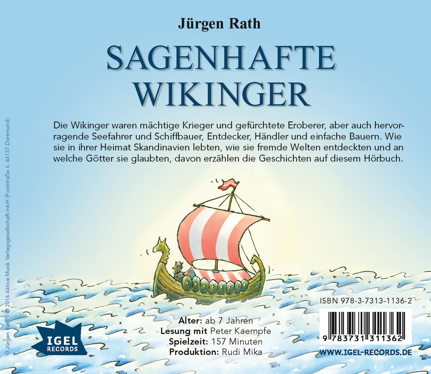 Sagenhafte Wikinger (Audio-CD)