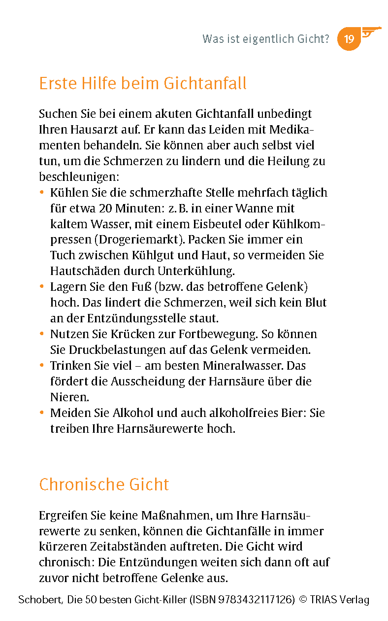 Die 50 besten Gicht-Killer