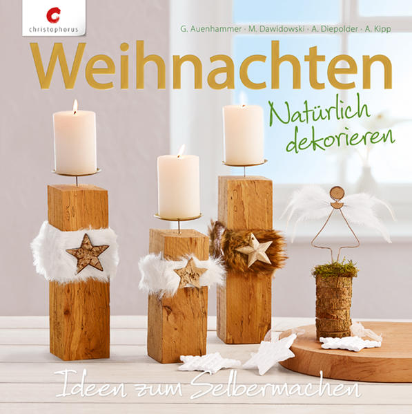 Weihnachten. Natürlich dekorieren