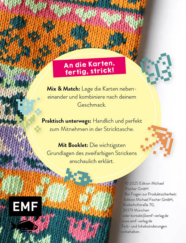 55 x stricken – Gute-Laune-Motive: Deine Strickmustersammlung als Kartenset 55 x stricken – Gute-Laune-Motive: Deine Strickmustersammlung als Kartenset