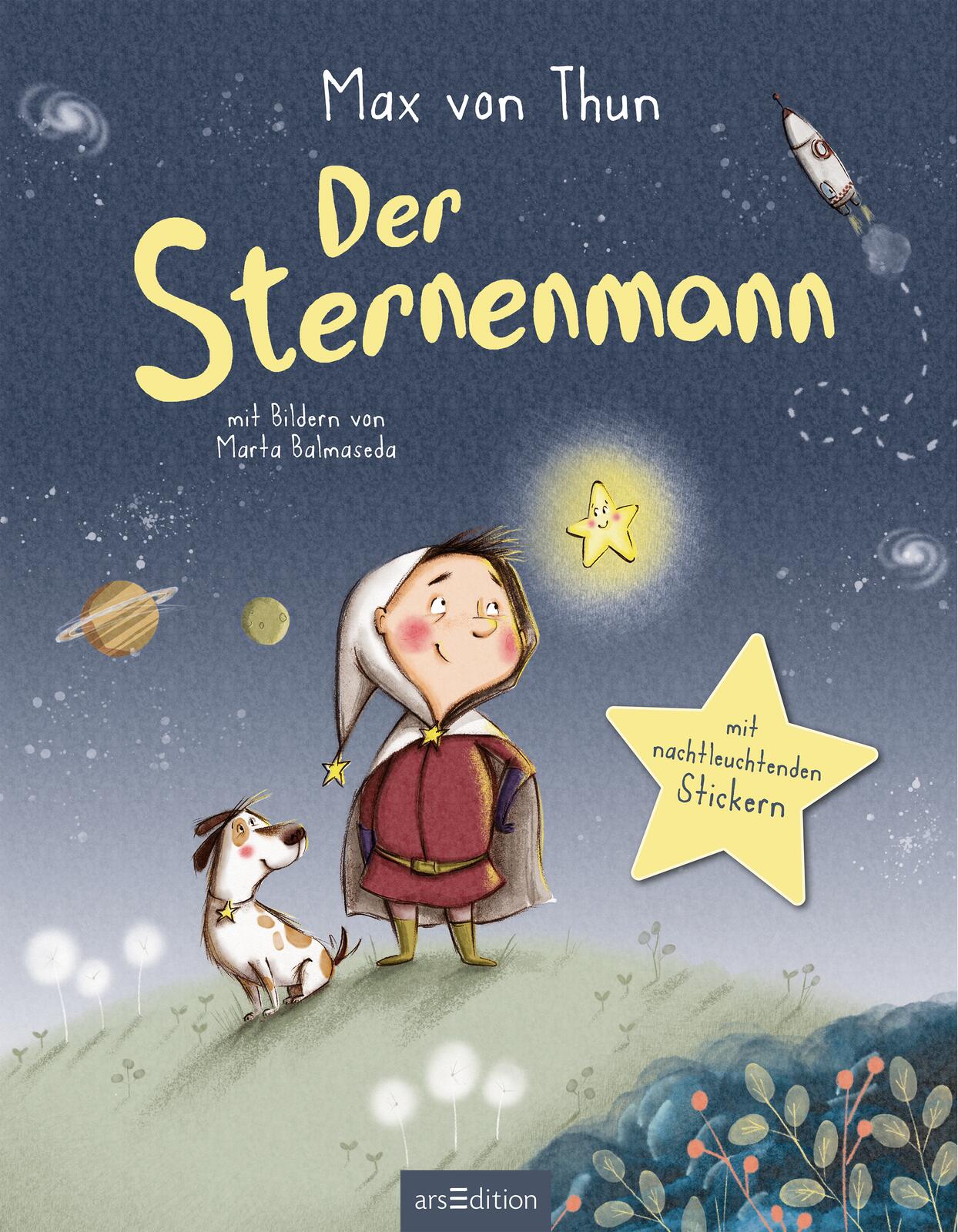 Der Sternenmann – Sonderausgabe mit nachtleuchtenden Stickern